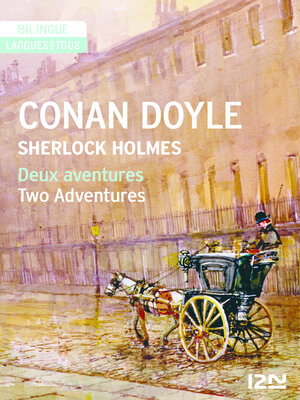 cover image of Sherlock Holmes—Deux aventures / Two Adventures